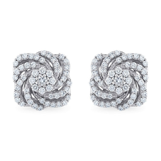 Flawless D Color Diamond Earrings