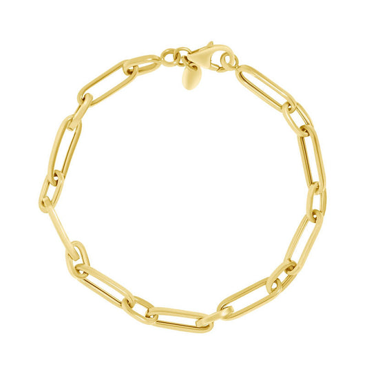 Paperclip Link Bracelet