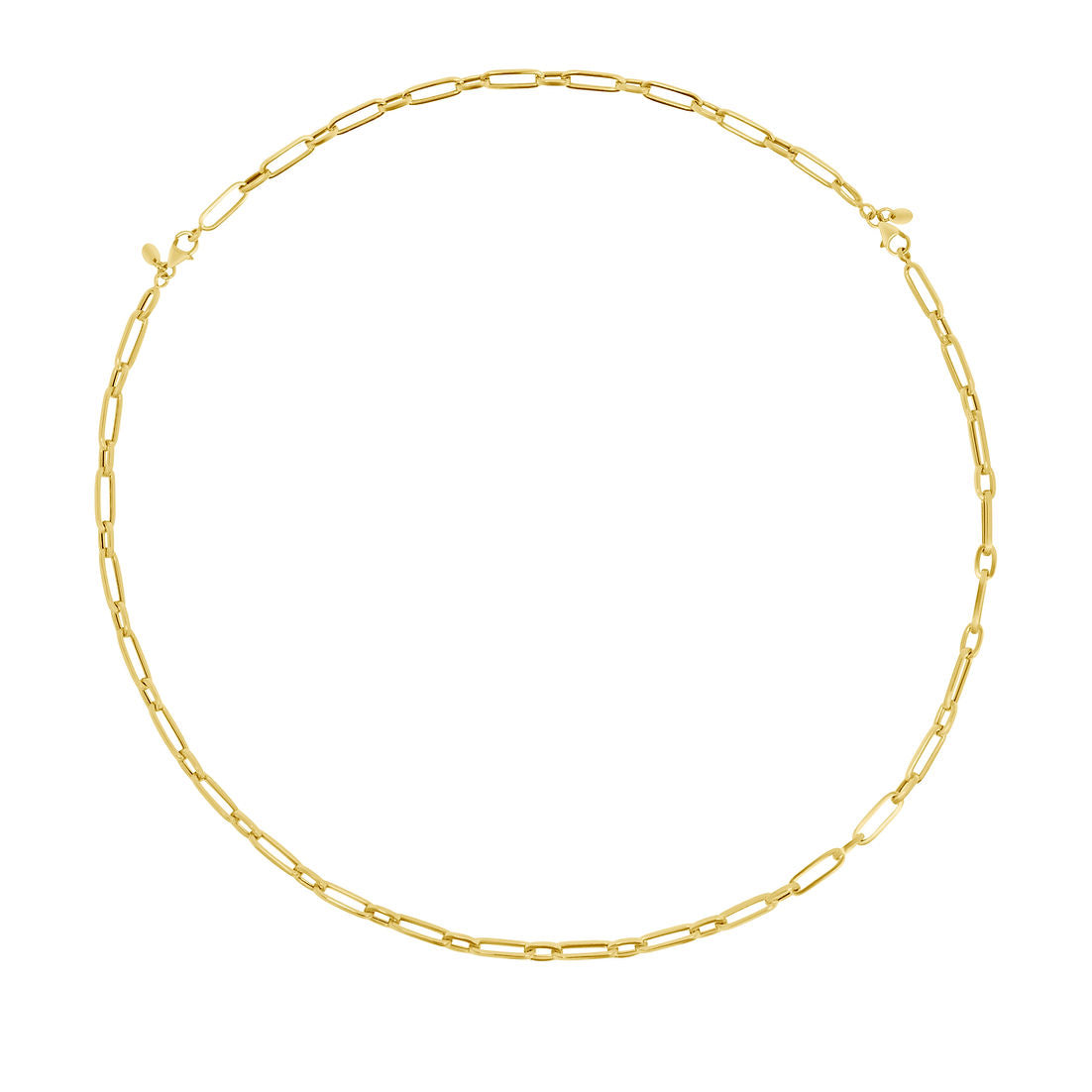 Paperclip Link Necklace