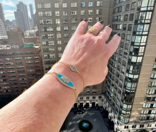 Diamond Hamsa Bracelet