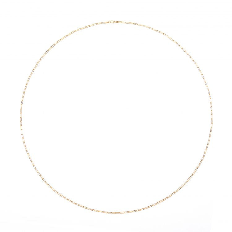 Small Paperclip Link Chain