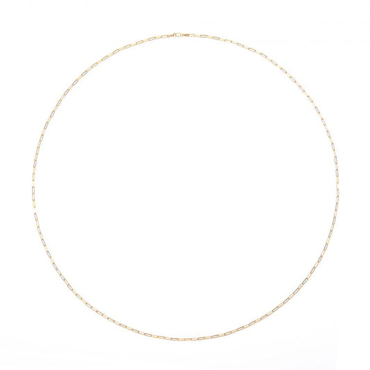 Small Paperclip Link Chain