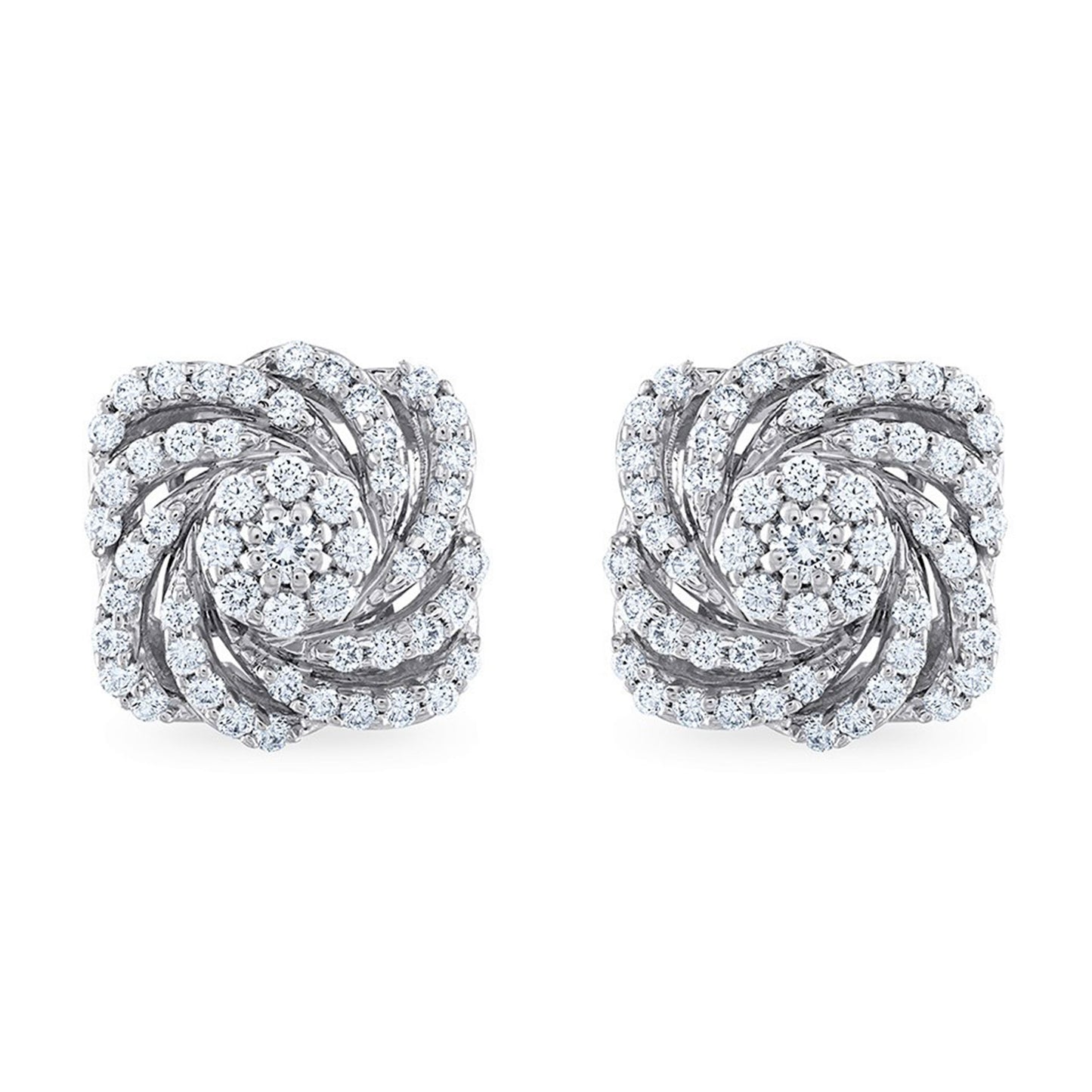 Flawless D Color Diamond Earrings